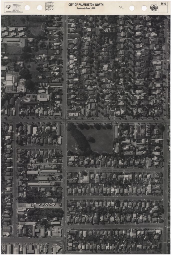 1981 Aerial Map - H10