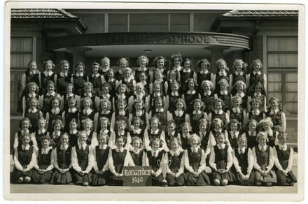 Palmerston North Intermediate School, Form One, 1949