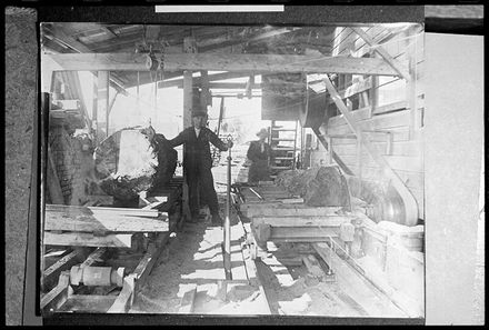 Ben Coutts at Lewis & Coutts Sawmill