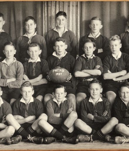 Palmerston North Technical School Third XV Rugby, 1937