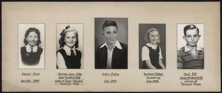 Terrace End School Student Leaders, 1948