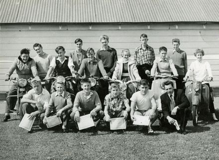 Palmerston North Motor Cycle Training School class