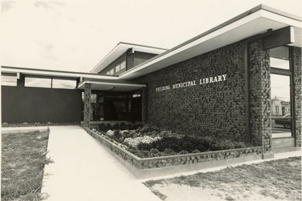 Feilding Municipal Library, corner of Stafford and Bowen Streets, Feilding