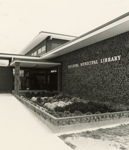 Feilding Municipal Library, corner of Stafford and Bowen Streets, Feilding