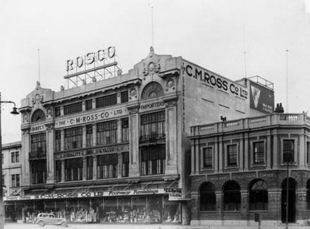 C M Ross Co. building, The Square