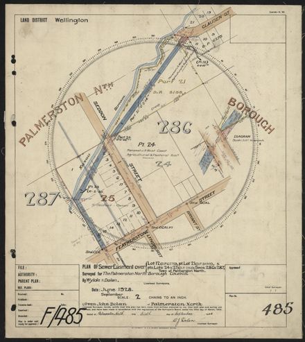 Survey Plans (subdivisions) 1938 - 1951