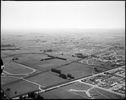 Argosy Aerial - Pioneer Highway, trotting track area