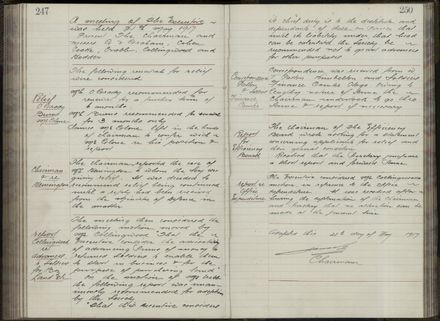 Manawatu Patriotic Society Minute Book (1916-1917) 126