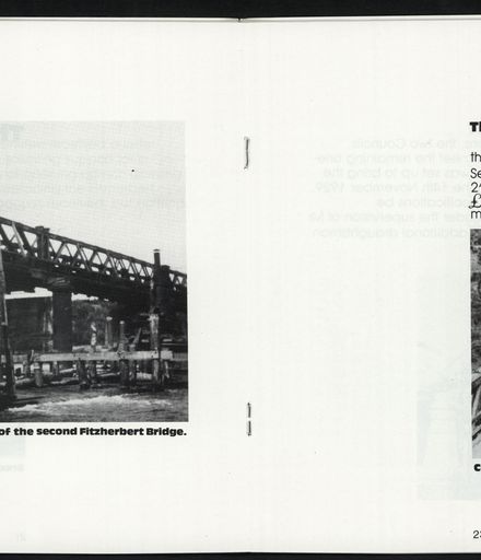 The Fitzherbert Bridges 1877-1987 - 13