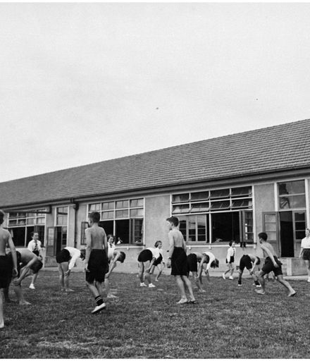 Evans Family Collection: Physical Education, Intermediate Normal School