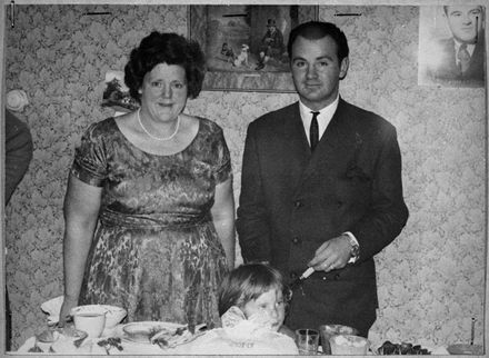 Joan Cook with her children, Michael Fitzsimons and Sarah Cook - Resource cover image