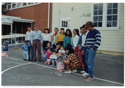 Cambodian Parents at Terrace End School