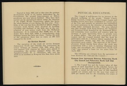 City of Palmerston North Municipal Hand Book 1937 21