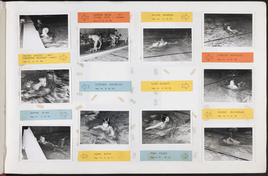 PN Amateur Swimming Club archive book