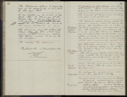 Manawatu Patriotic Society Minute Book (1916-1917) 31