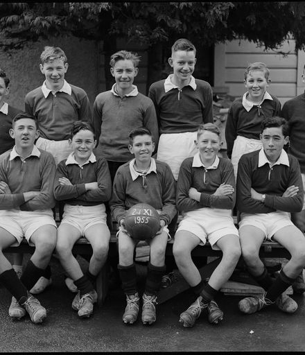 Second XI Soccer Team, Palmerston North Technical High School