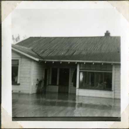 Flooded House in Rangiotu Flood