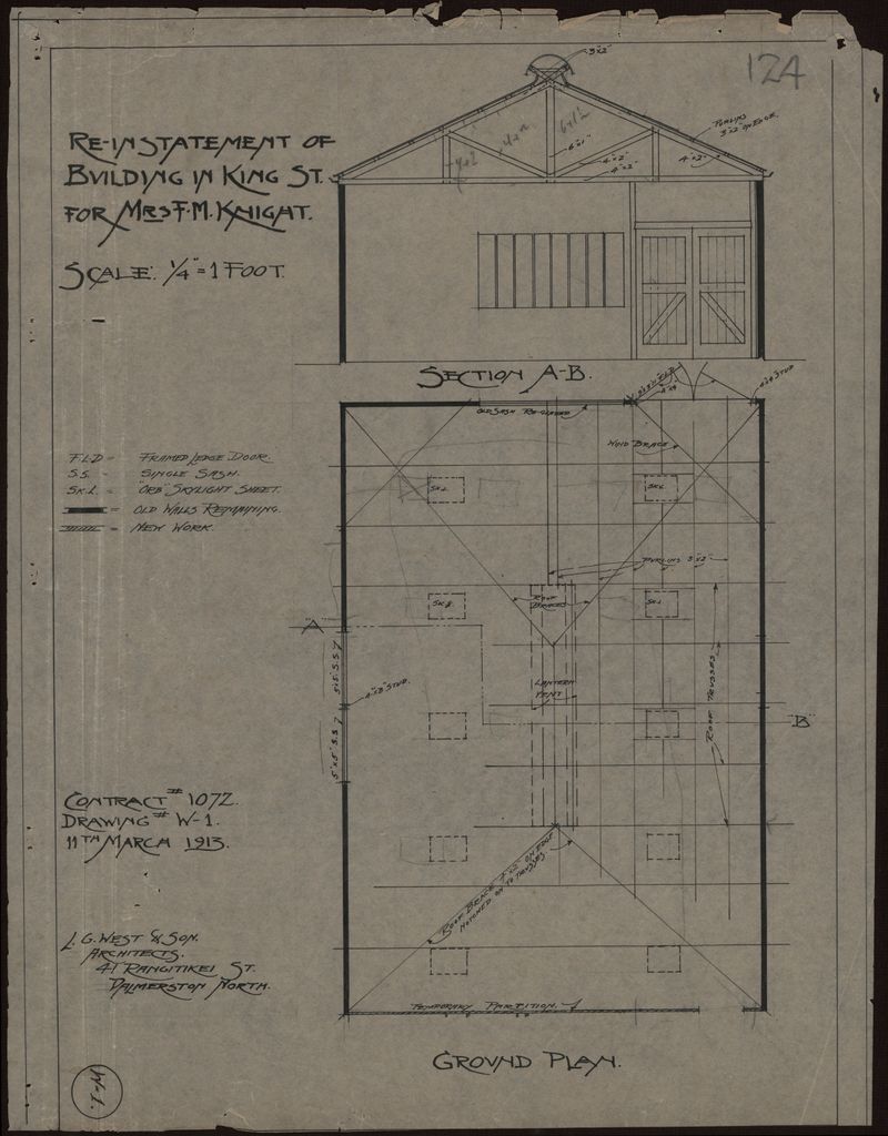 2021Pa_LGWest-S4-123_035155_002 - Plans for a Garage in King Street