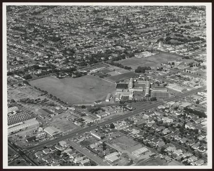 Aerial view of Palmerston North Boys' High School