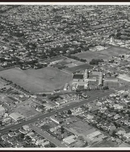 Aerial view of Palmerston North Boys' High School