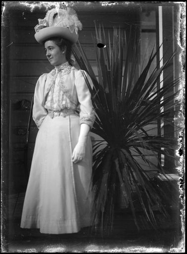 Woman in Fancy Dress