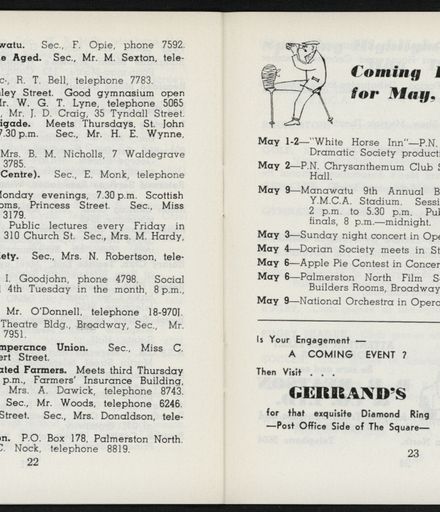 Palmerston North Diary: May 1959 13