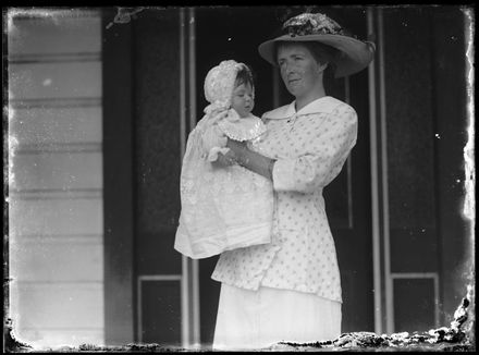 Woman Holding a Baby