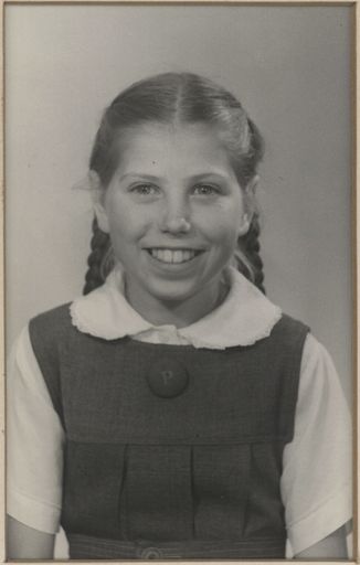 Margaret Peek - Head Prefect, 1954