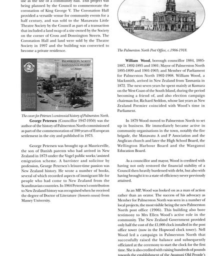 Council and Community: 125 Years of Local Government in Palmerston North 1877-2002 - Page 115
