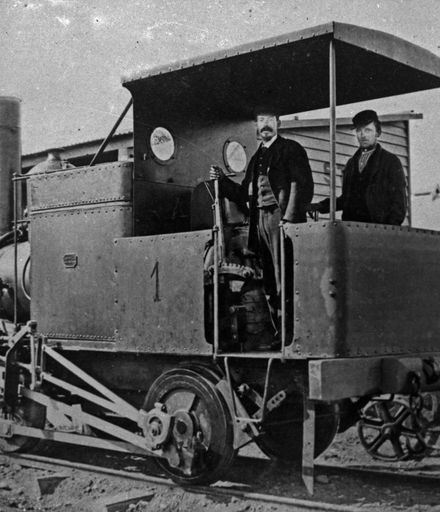 Railway engine "The Skunk", Palmerston North