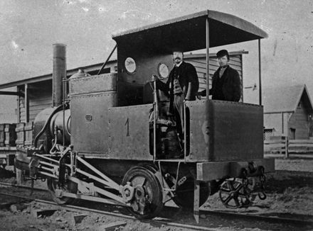 Railway engine "The Skunk", Palmerston North