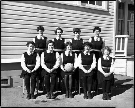 Netball Team, Palmerston North Teachers' College