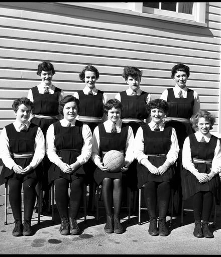 Netball Team, Palmerston North Teachers' College