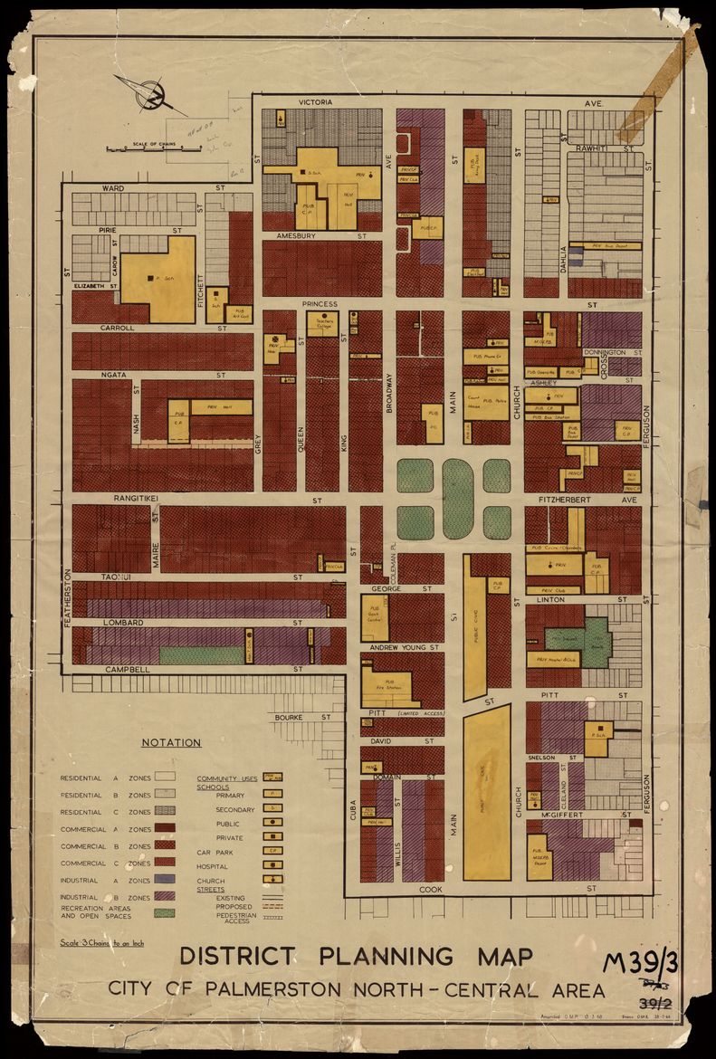 District Planning Map - City of Palmerston North Central Area