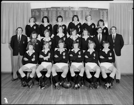 Palmerston North High School Old Boys under 19 rugby team - Resource cover image