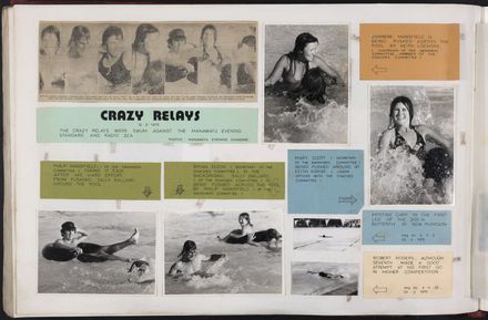 PN Amateur Swimming Club archive book
