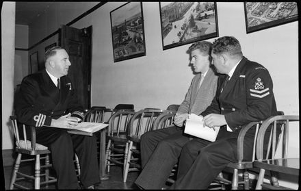 "Navy Recruiting Interview"