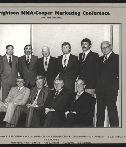 Wrightson NMA/Cooper Marketing Conference 24-25 June 1982