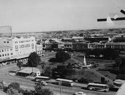 Looking from the middle of The Square to Coleman Place