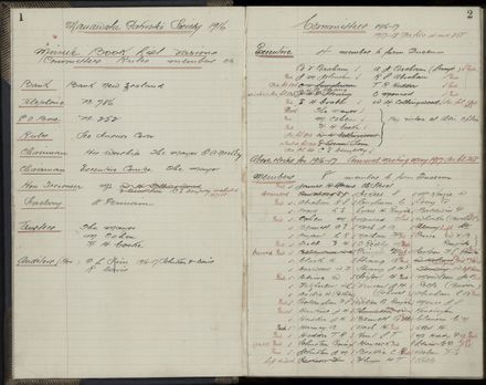 Manawatu Patriotic Society Minute Book (1916-1917) 3
