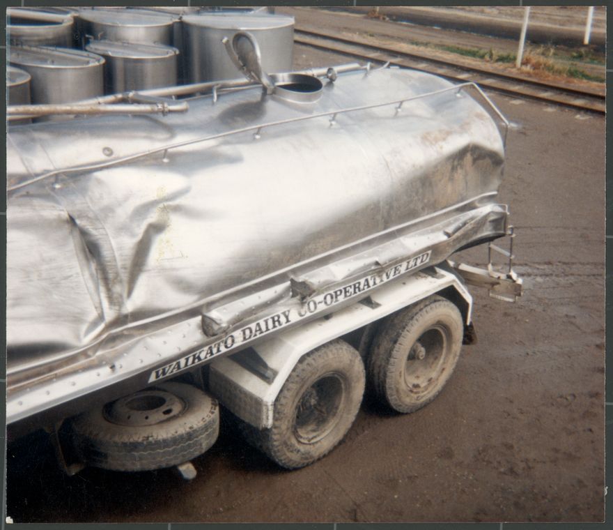 Waikato Dairy Co-operative Ltd - Imploded Tanker
