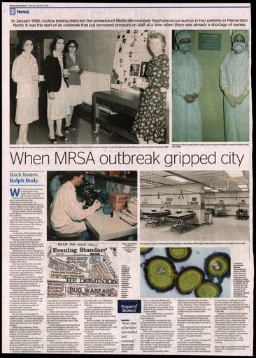 Back Issues: When MRSA outbreak gripped city