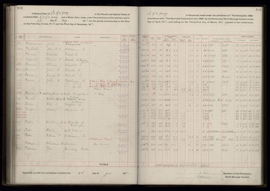 Rate book, 1913-1914 - 2021Pa_PNCC2-23-2-V21_034002-0109