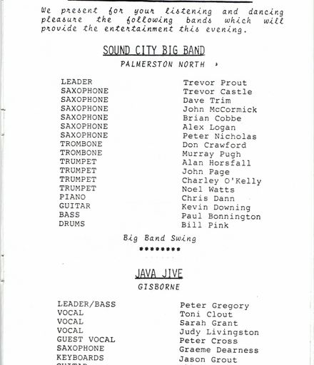 Jazz Festival Programme 1988 1