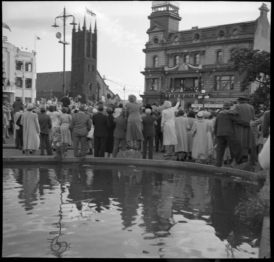 Crowd outside the Grand Hotel during Royal Visit - 2025N_McLennan-Boman-S2_043225_002