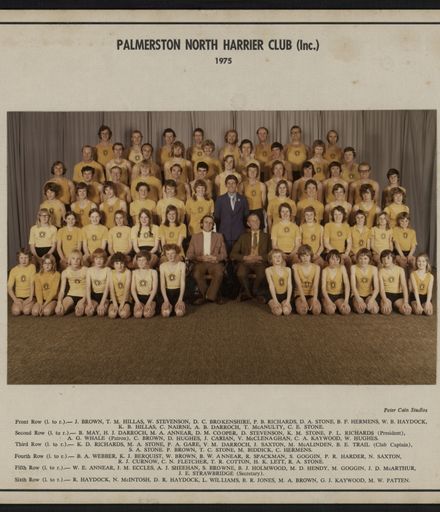 Palmerston North Harrier Club (Inc.) 1975
