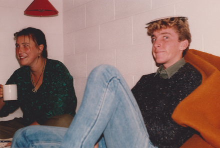 Student party in Rotary Court dorm room - Resource cover image