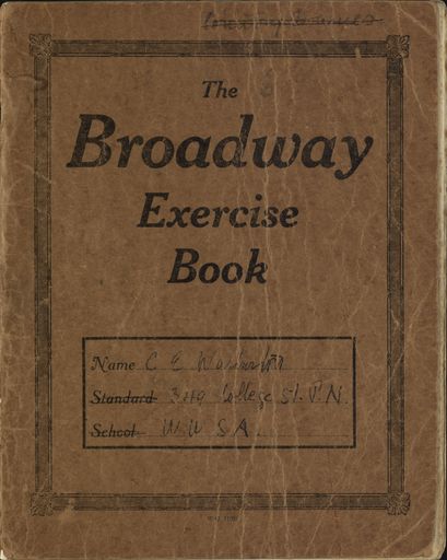 War Women's Service Auxiliary notes book