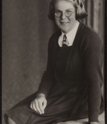 Rosemary Chamberlain, Head Prefect - Terrace End School, 1940