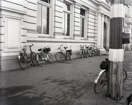 "Do Not Lean Bicycles Against This Building"